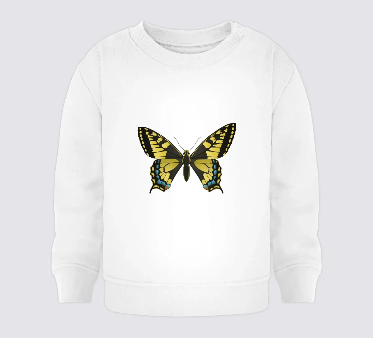 Farfalla coda di rondine felpa neonato da Bwiser