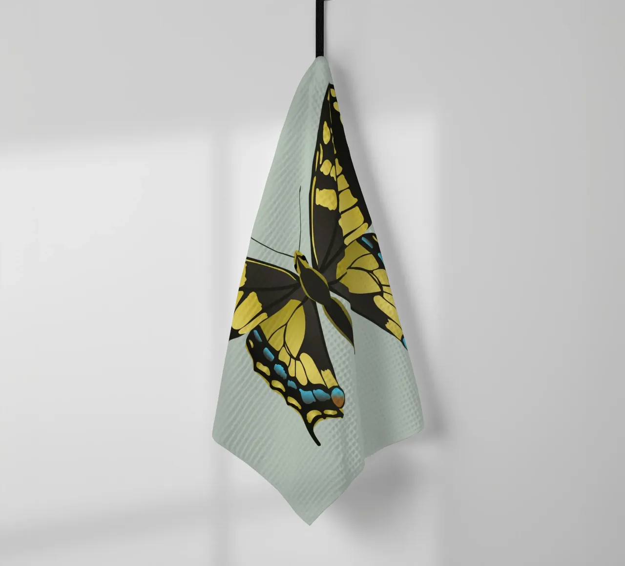 Papillon à queue d'hirondelle torchon de Bwiser