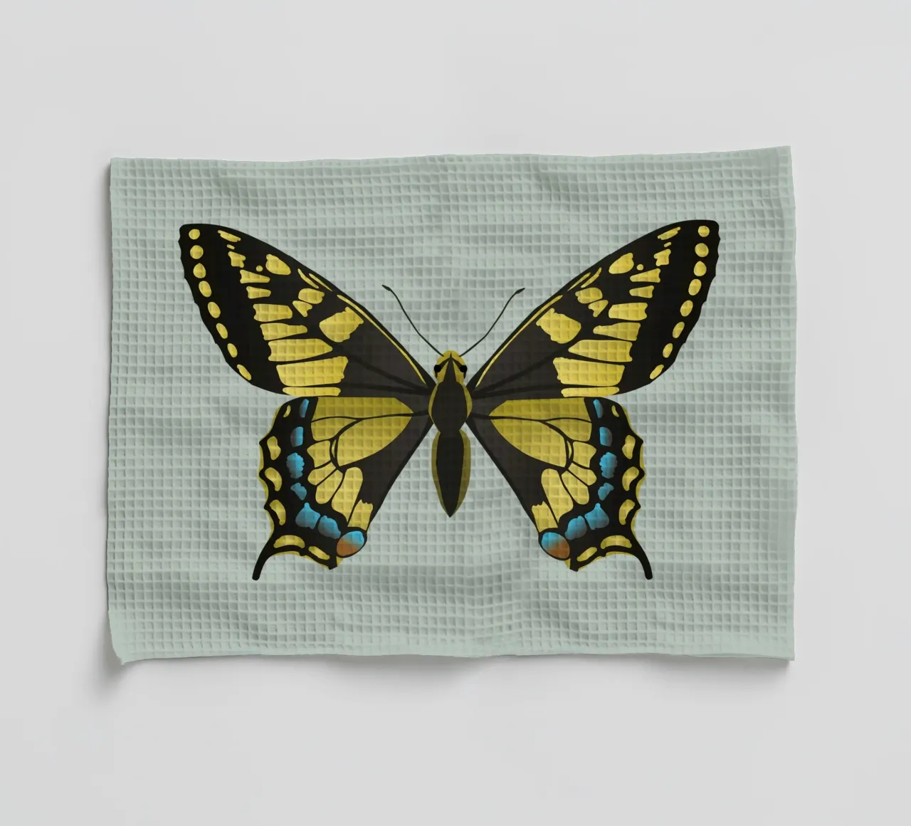 Papillon à queue d'hirondelle torchon de Bwiser