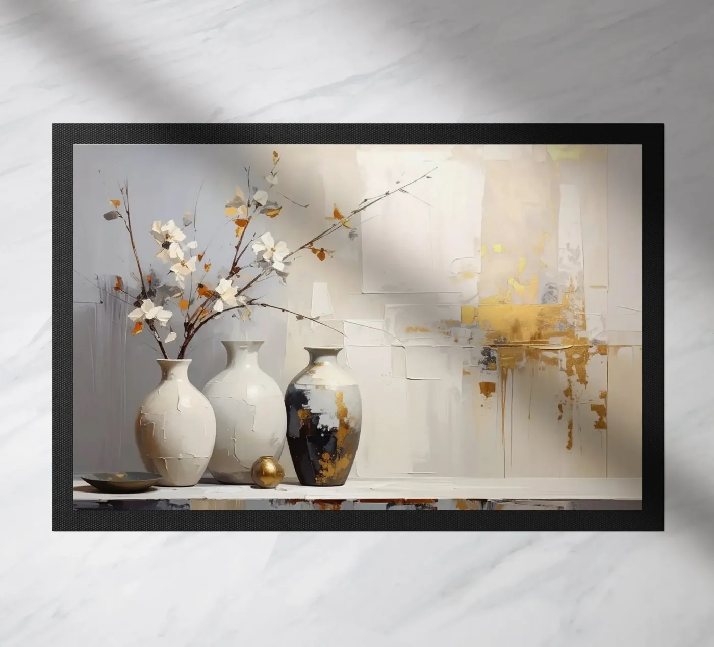 Quiet elegance deurmat van Katalier (Abstract Harmony)