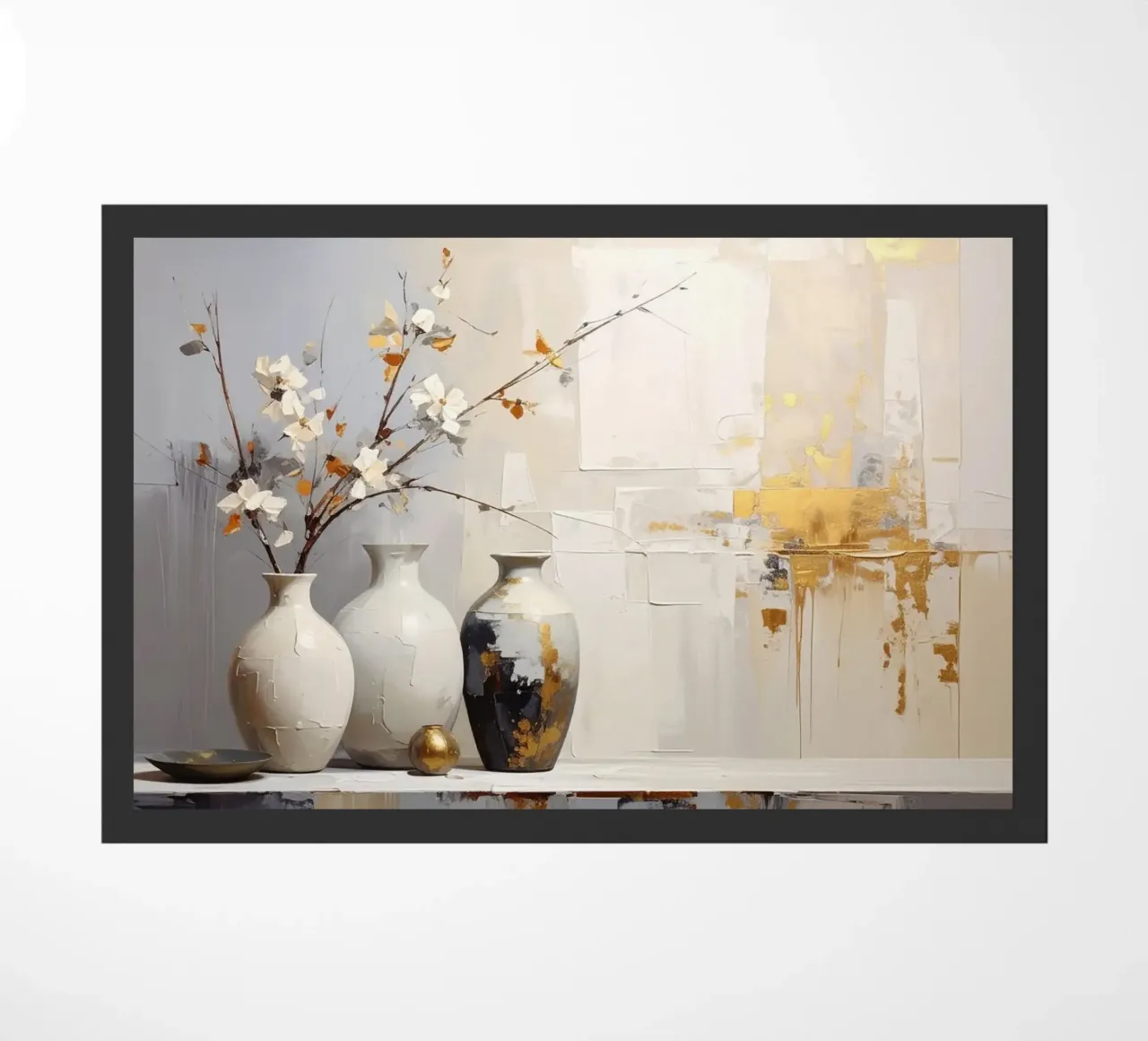 Quiet elegance doormat by Katalier (Abstract Harmony)