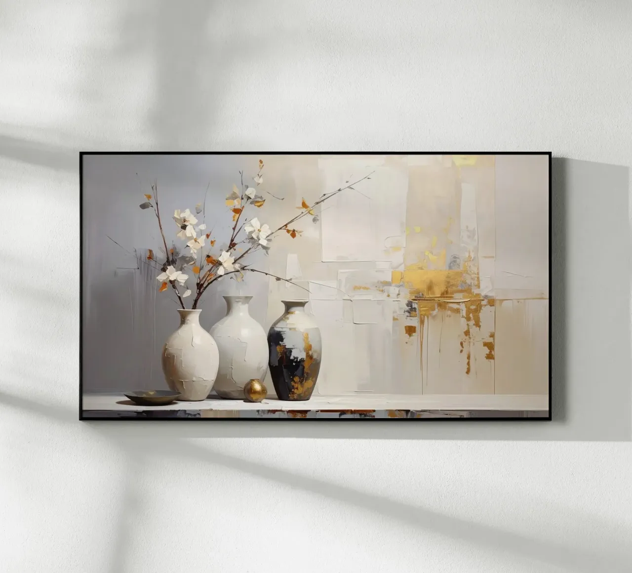 Quiet elegance acrylic glass by Katalier (Abstract Harmony)