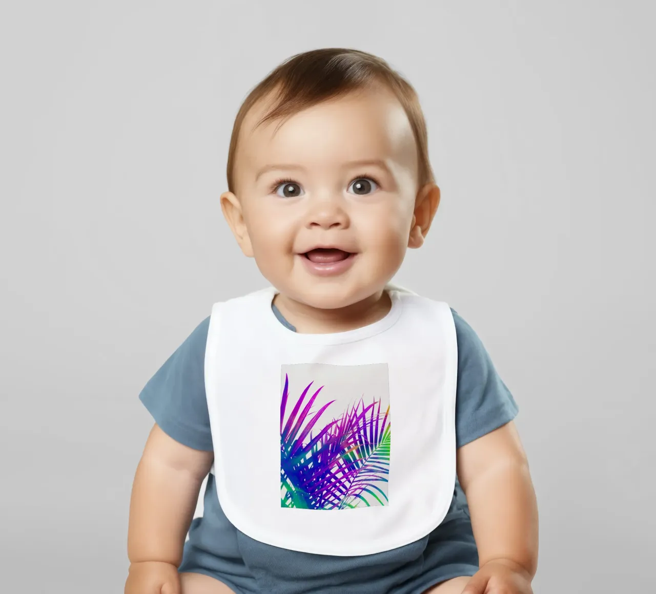 Palma colorata bavaglino da 83oranges