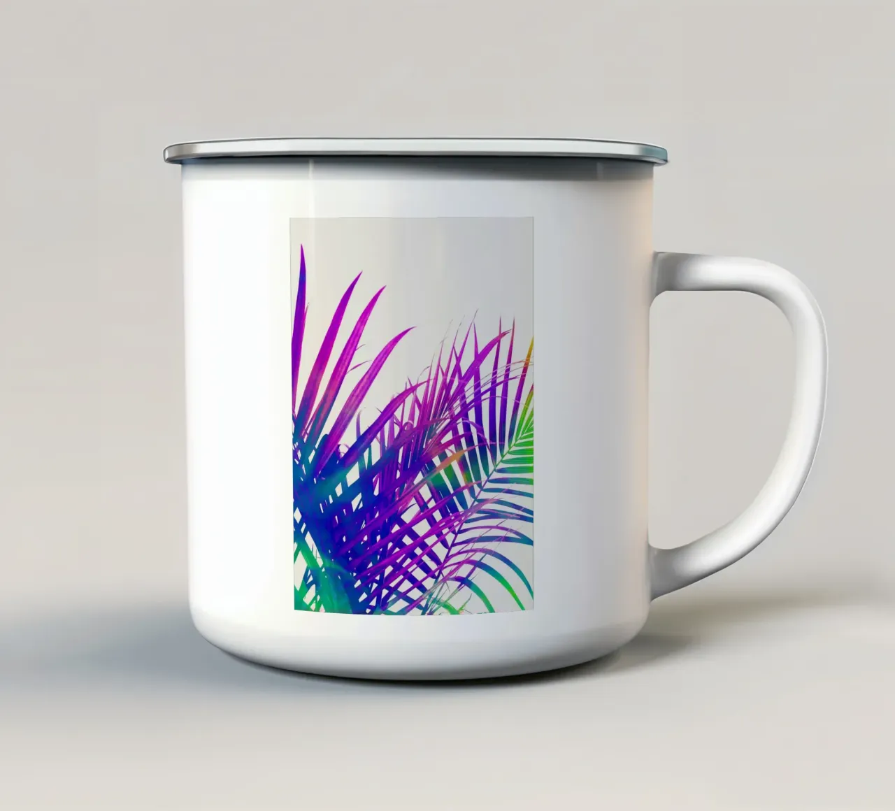 Palma colorata tazza in smalto da 83oranges