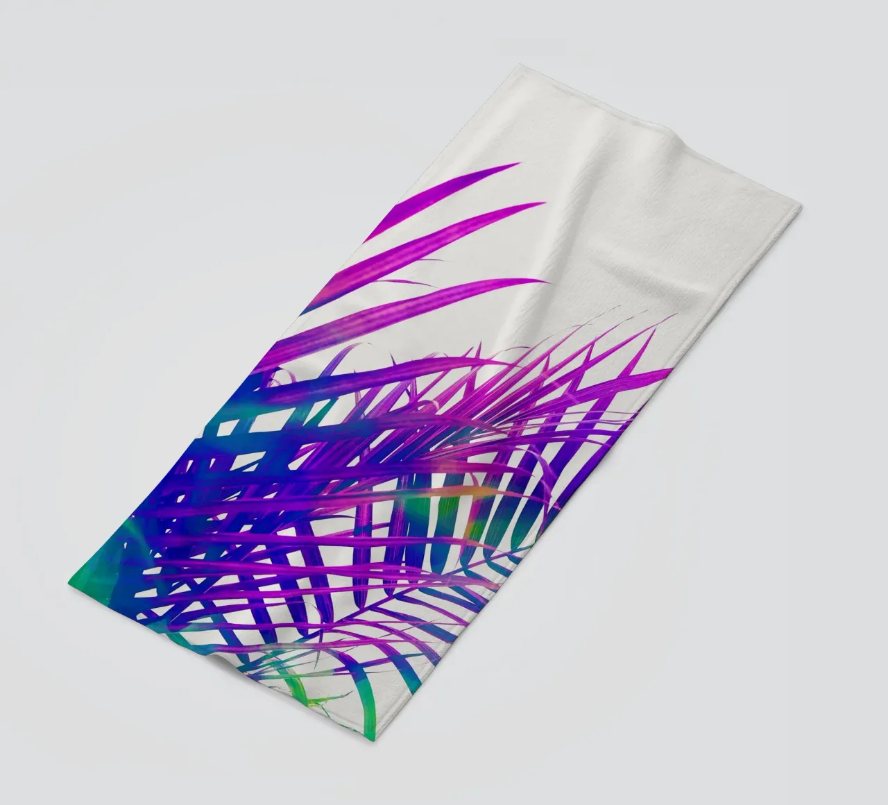 Palma colorata telo mare da 83oranges