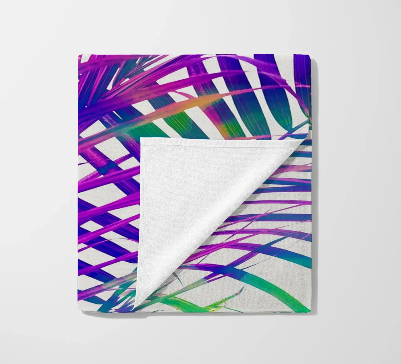 Palma colorata telo mare da 83oranges