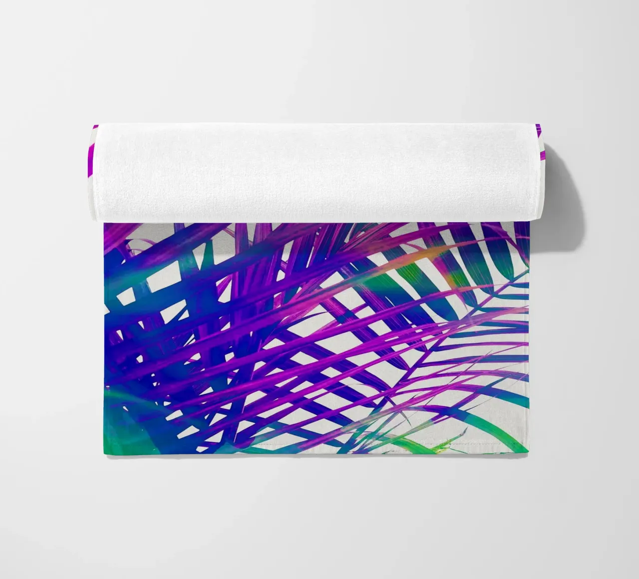 Palma colorata telo mare da 83oranges