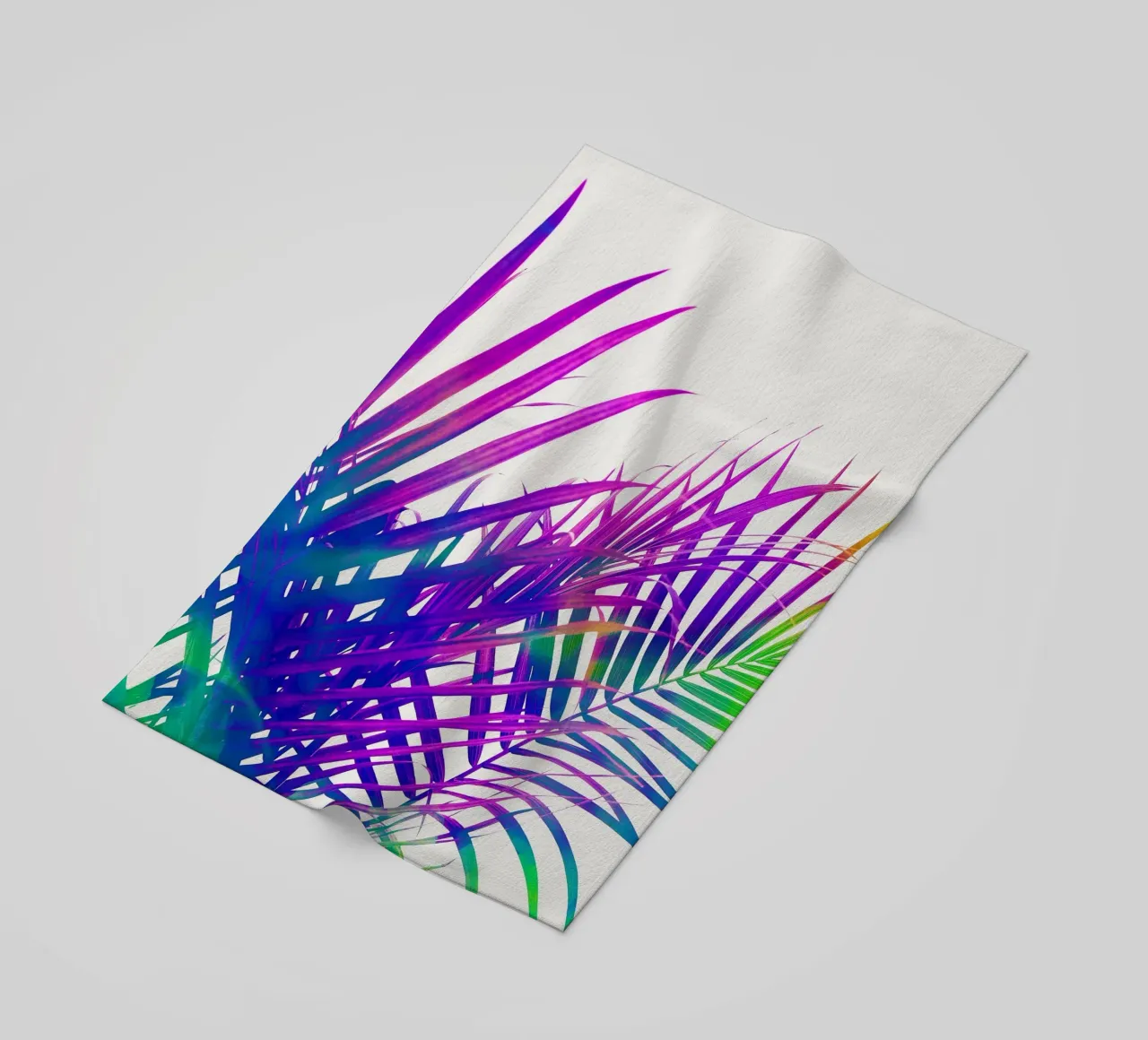 Palma colorata telo mare da 83oranges