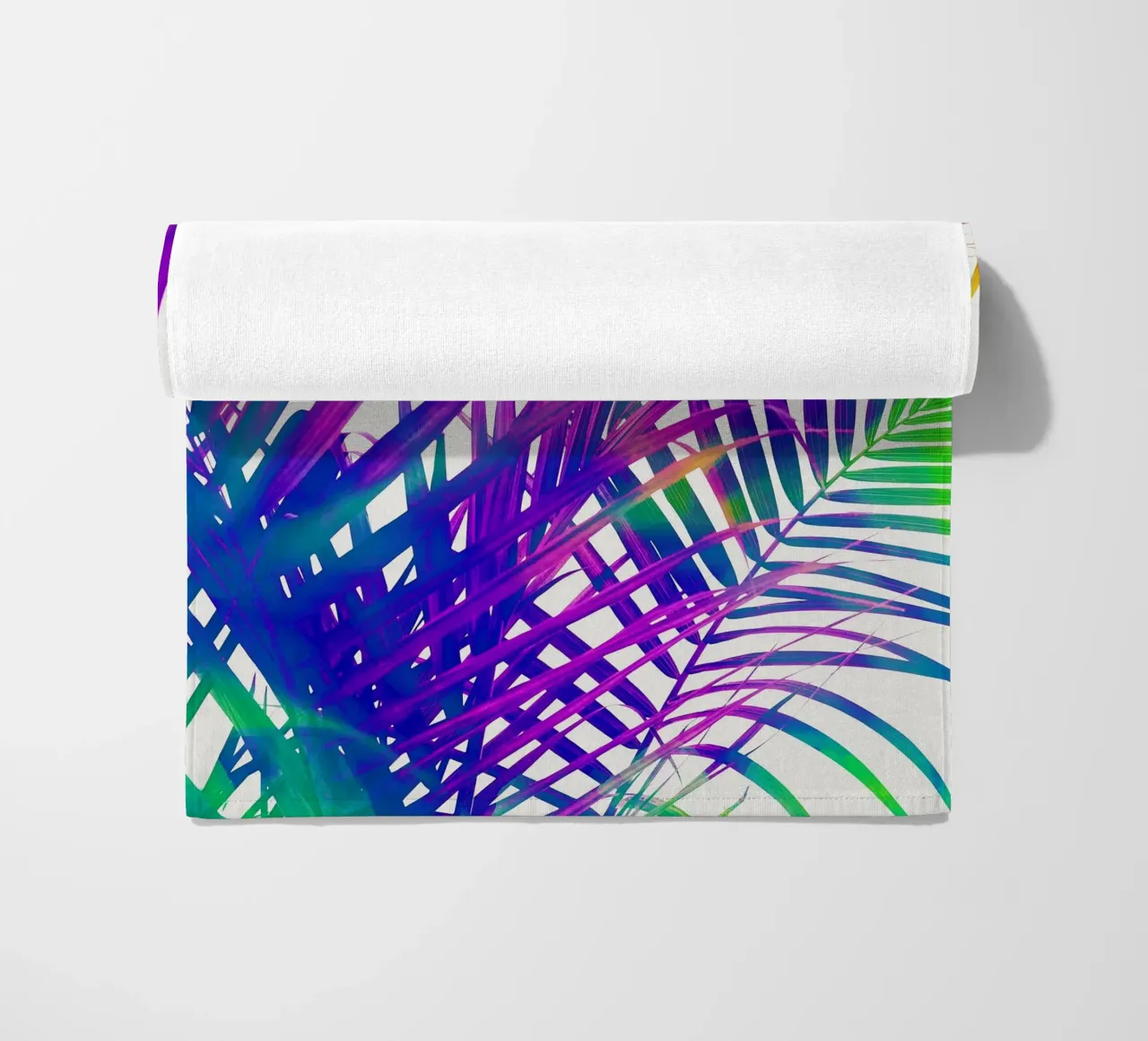 Palma colorata telo mare da 83oranges