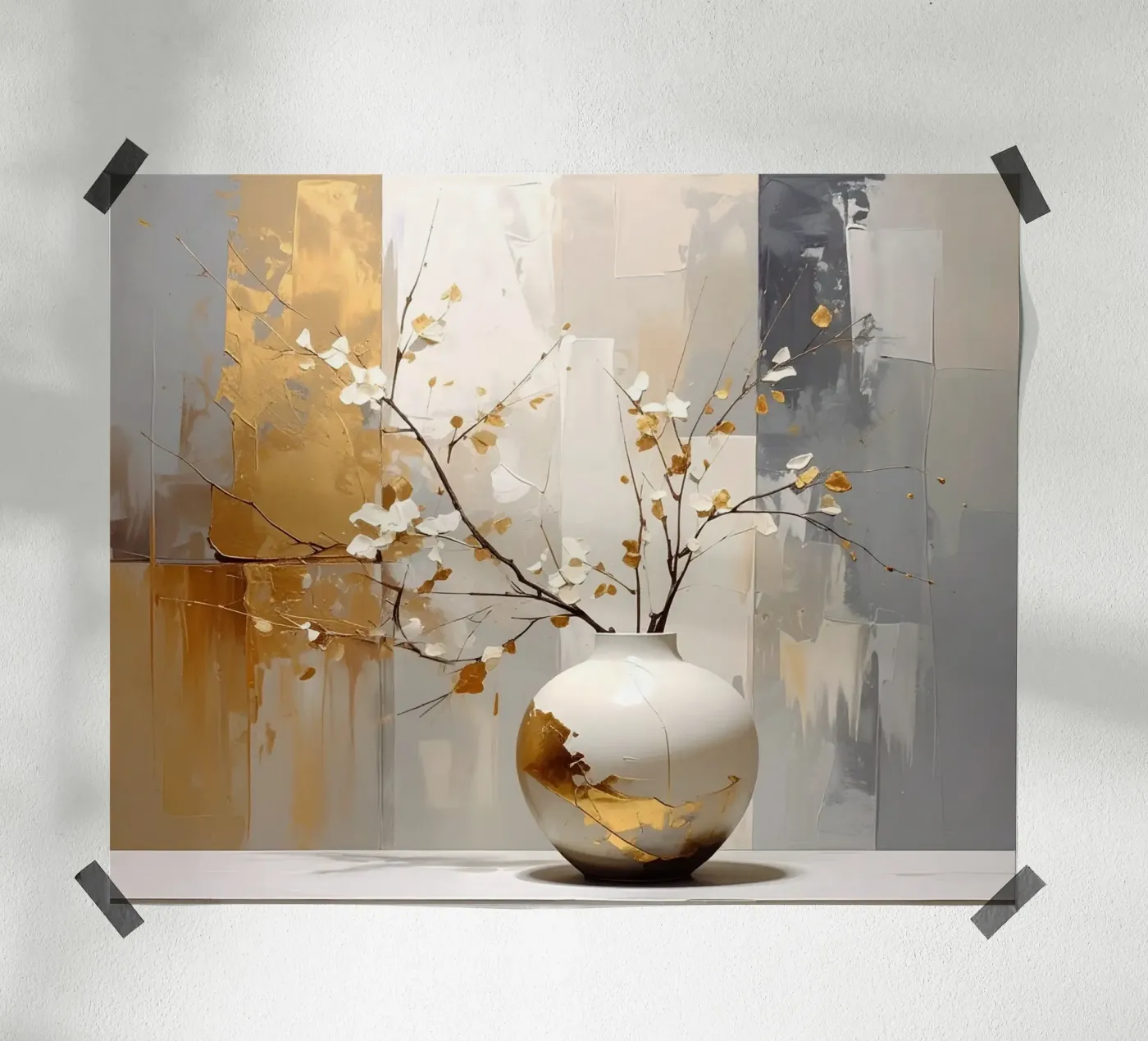 Quiet elegance poster by Katalier (Abstract Harmony)