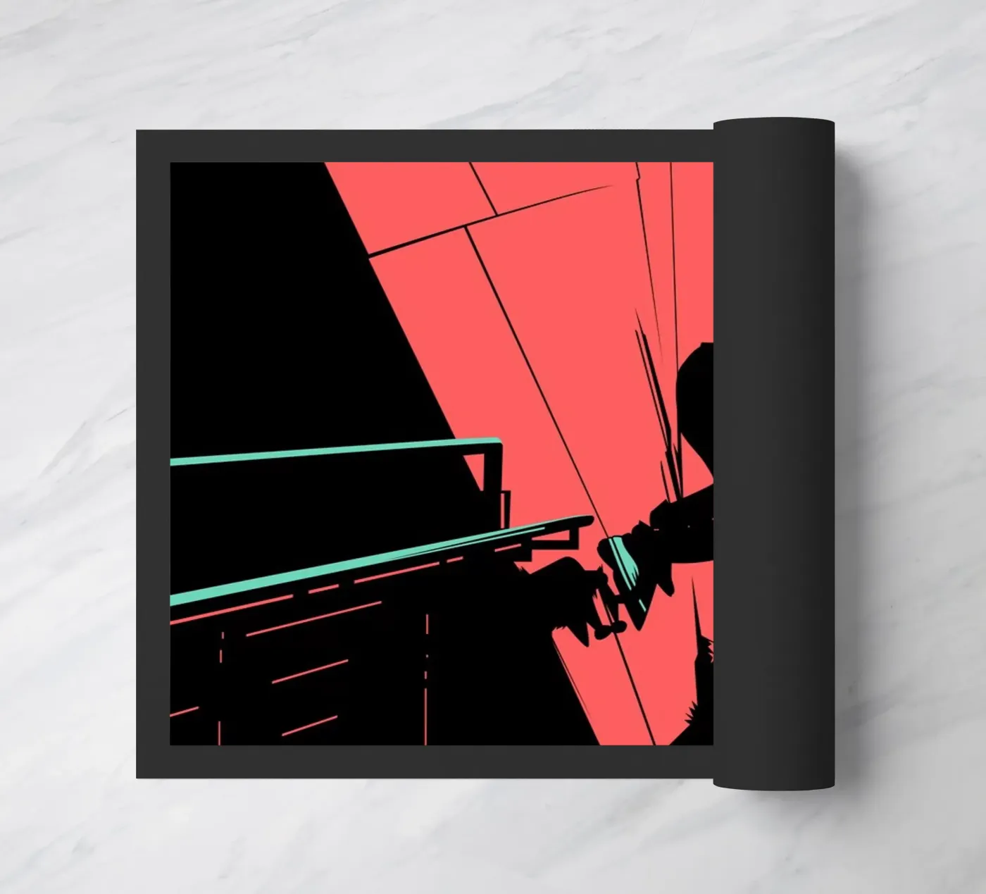 SKATE 08 doormat by Cranio Dsgn