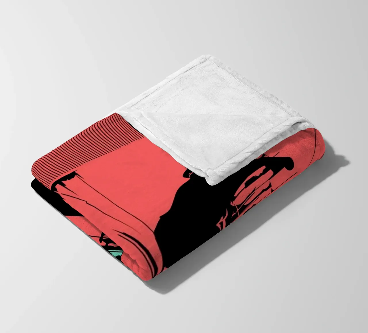 SKATE 08 fleece blanket by Cranio Dsgn