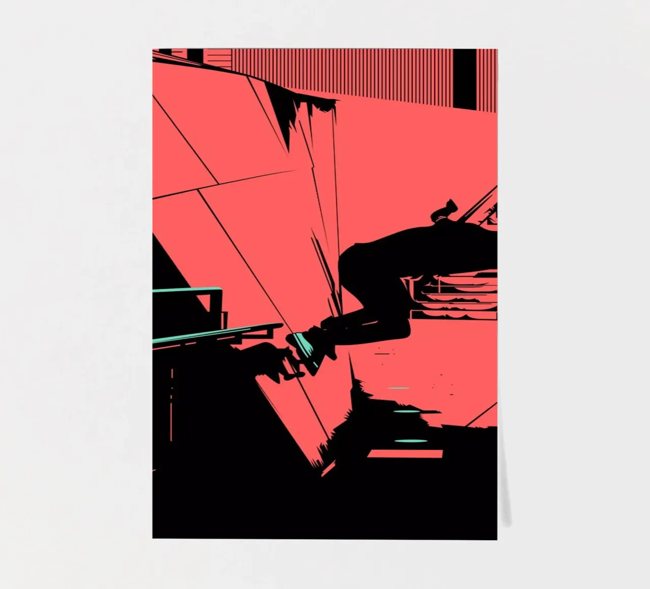 SKATE 08 sticker sheet by Cranio Dsgn