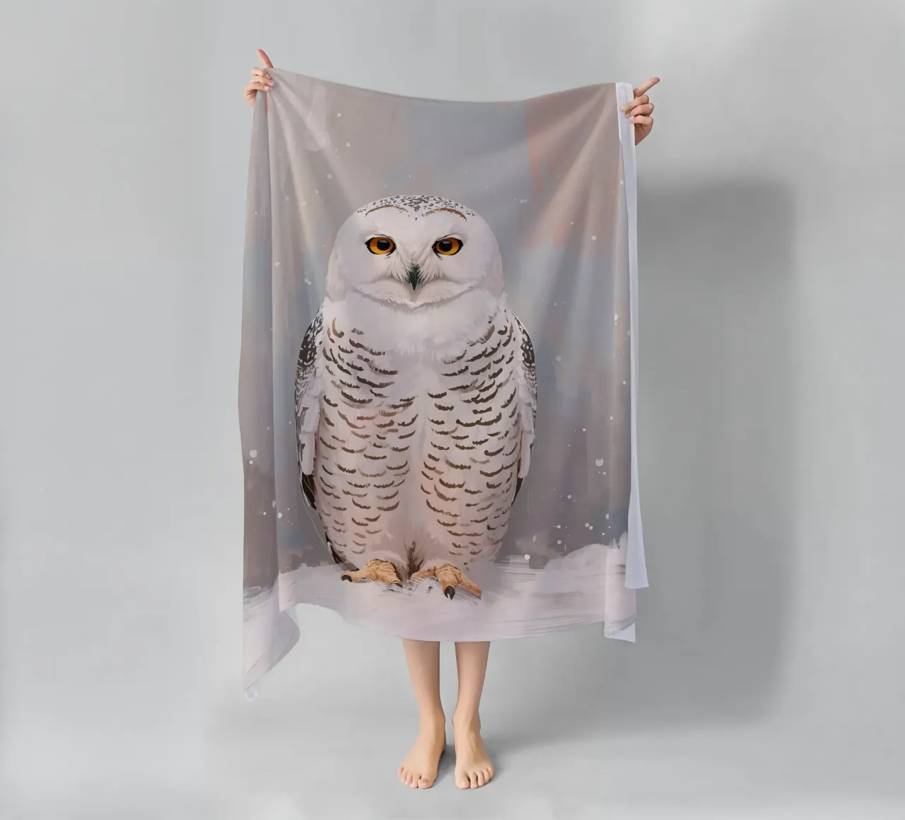 Schneeeule telo mare da Ohkimiko