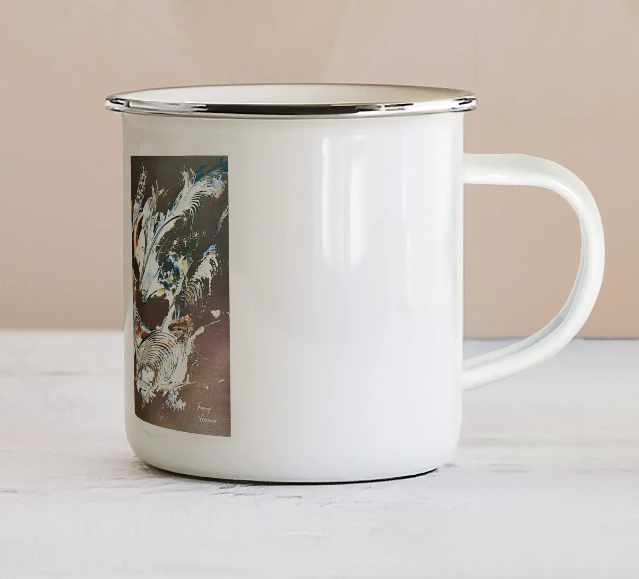 IDEAL GIFT 135 invers. tazza in smalto da Little treasures for your home