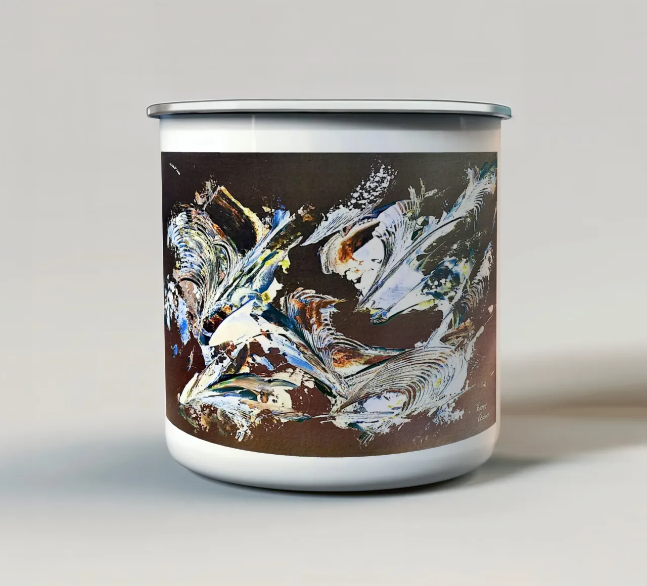 IDEAL GIFT 135 invers. tazza in smalto da Little treasures for your home