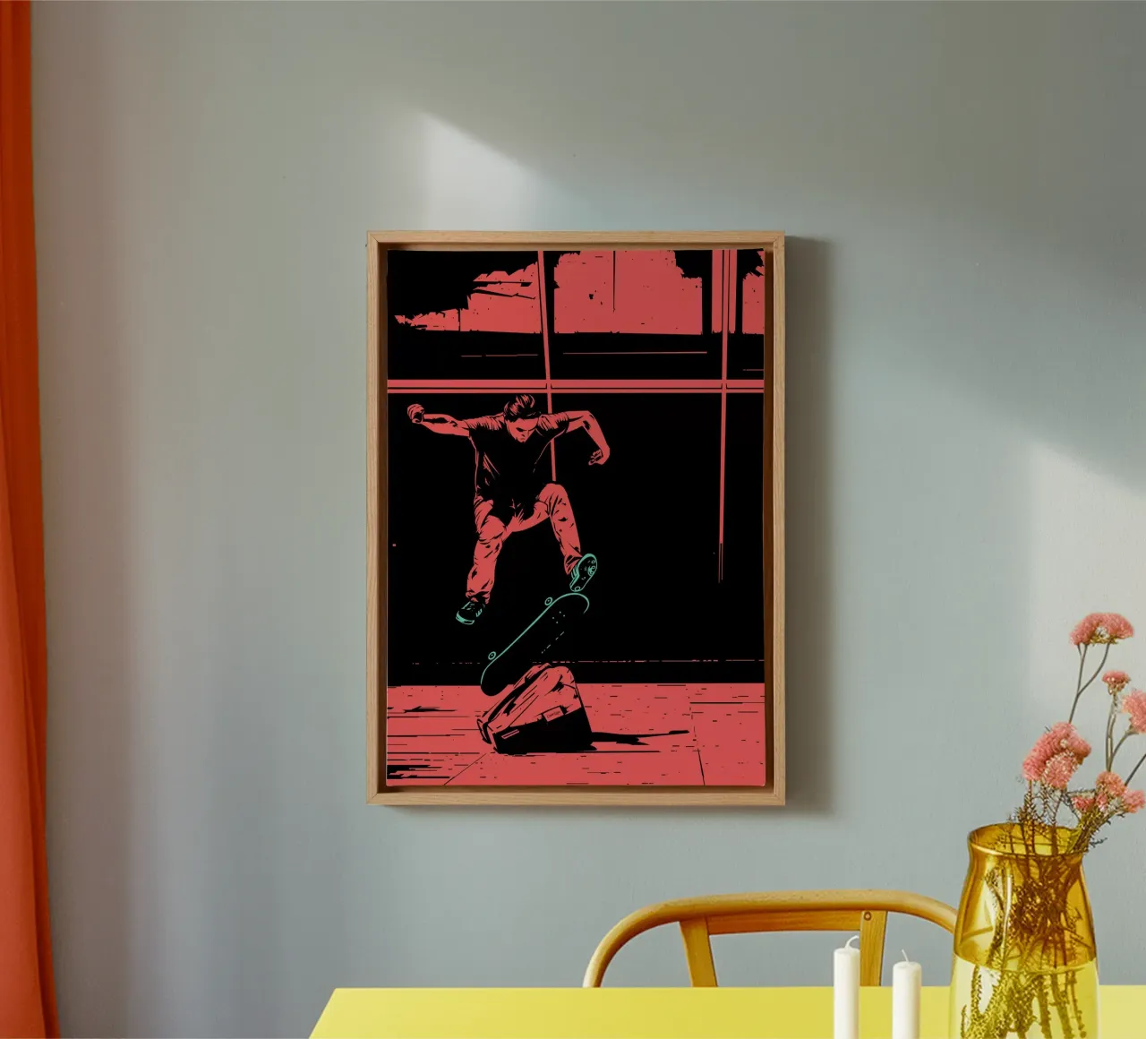SKATE 09 canvas by Cranio Dsgn