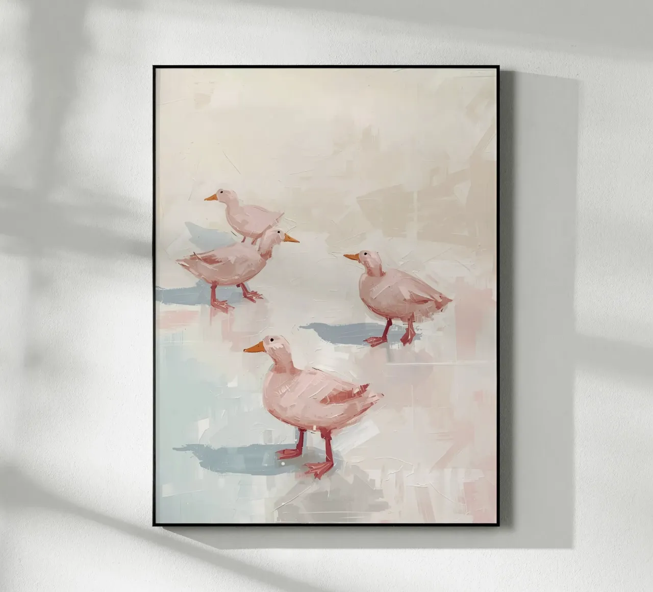 Enten auf Eis plexiglass da Ohkimiko