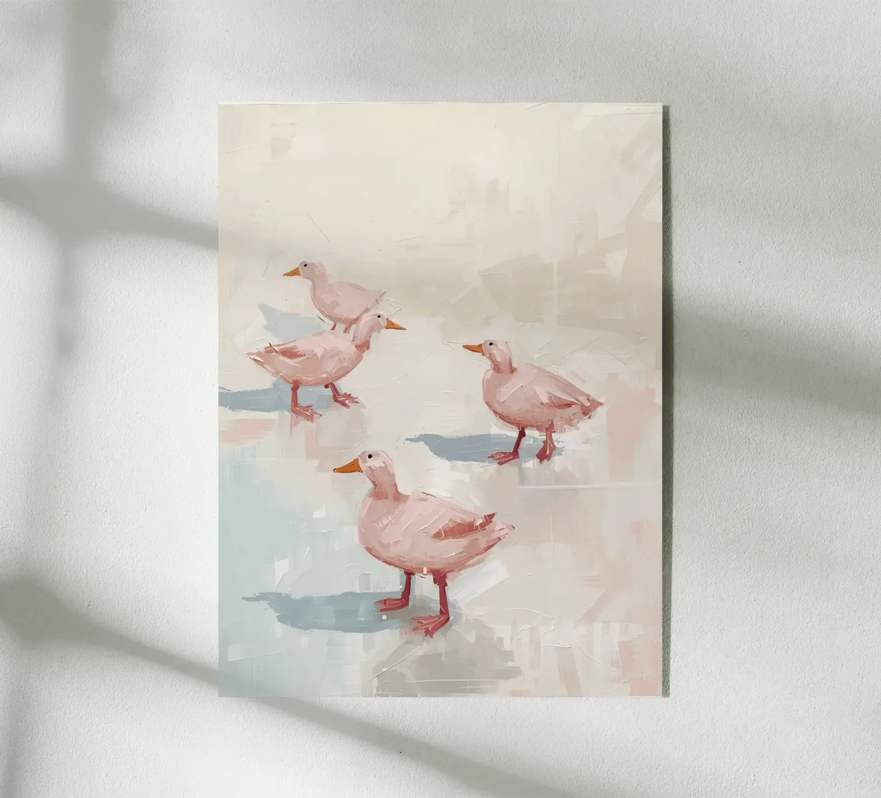 Enten auf Eis plexiglass da Ohkimiko