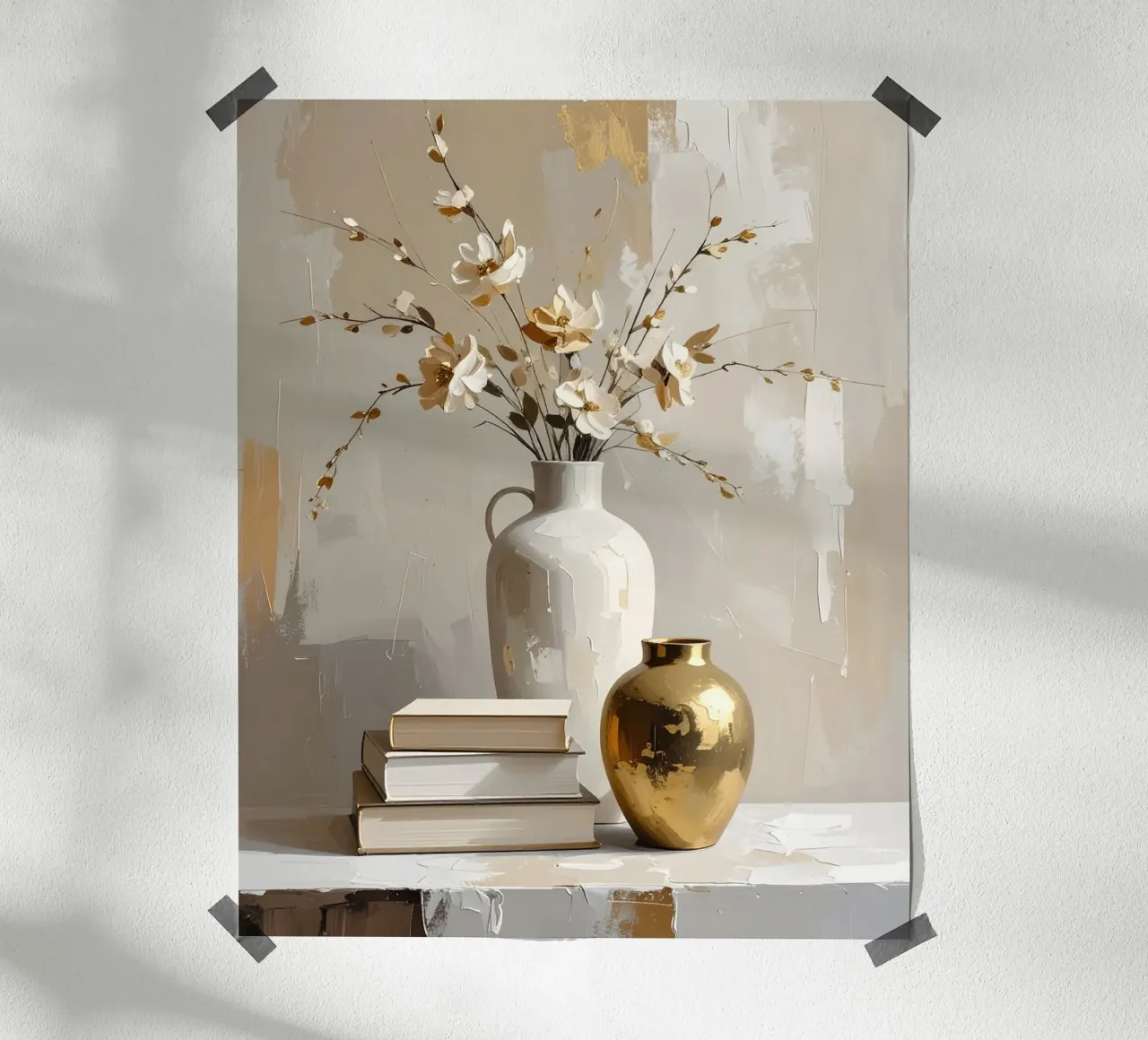 Quiet elegance poster by Katalier (Abstract Harmony)