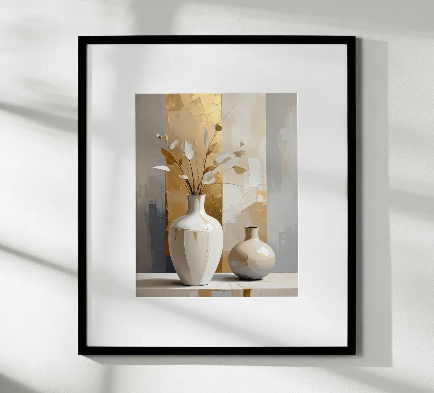 Rustige elegantie poster van Katalier (Abstract Harmony)