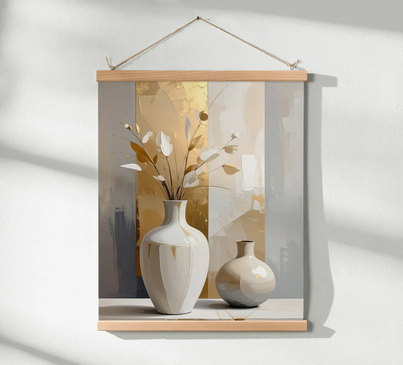 Rustige elegantie poster van Katalier (Abstract Harmony)