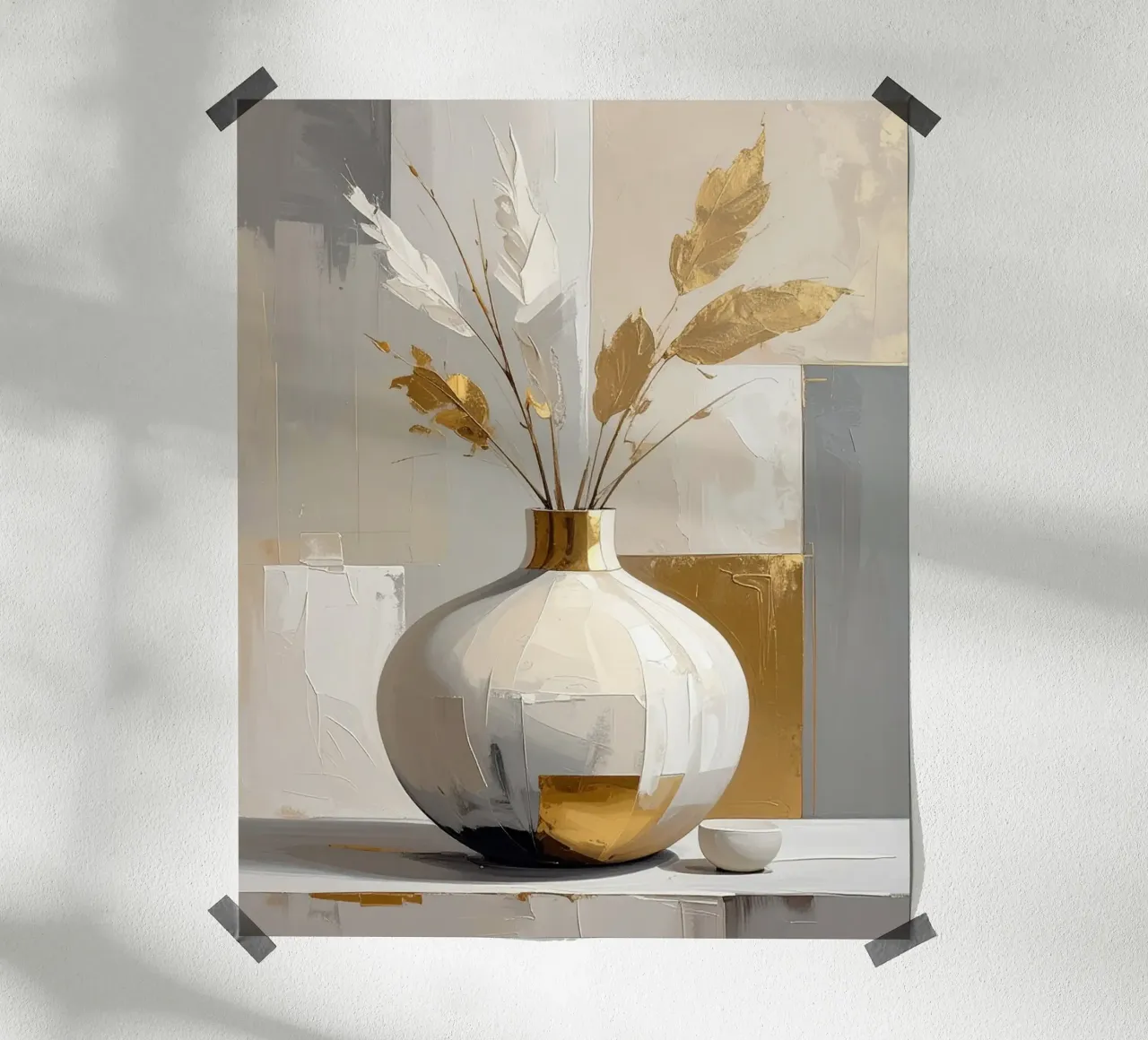 Quiet elegance poster by Katalier (Abstract Harmony)