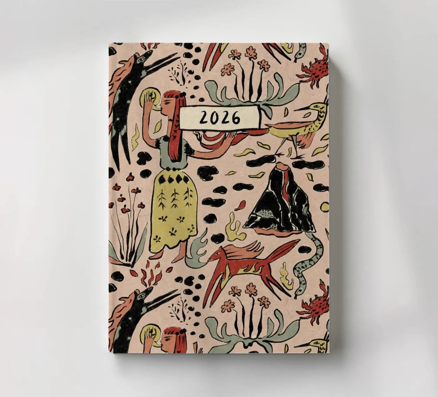The Fire Horse Calendar 2026 Notizbuch von Raipa Studio