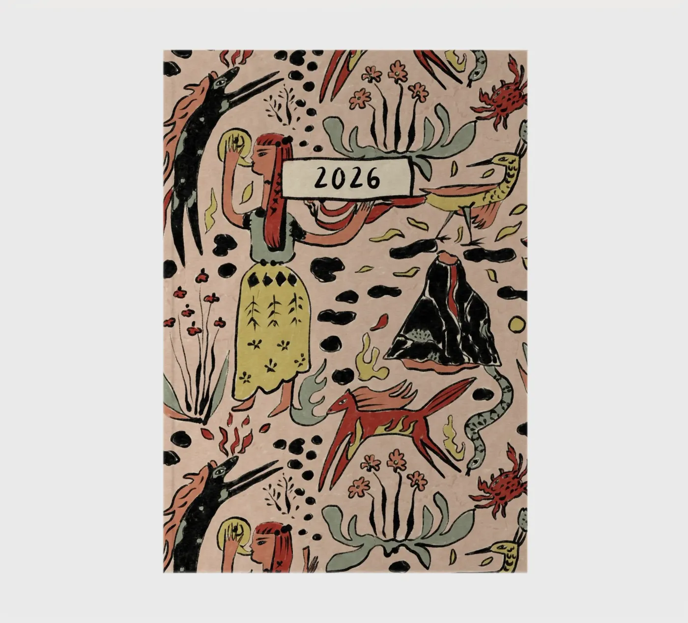 The Fire Horse Calendar 2026 Notizbuch von Raipa Studio