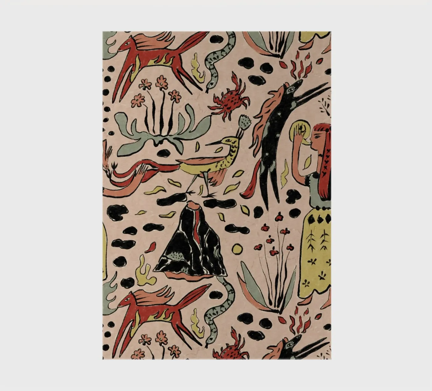 The Fire Horse Calendar 2026 Notizbuch von Raipa Studio