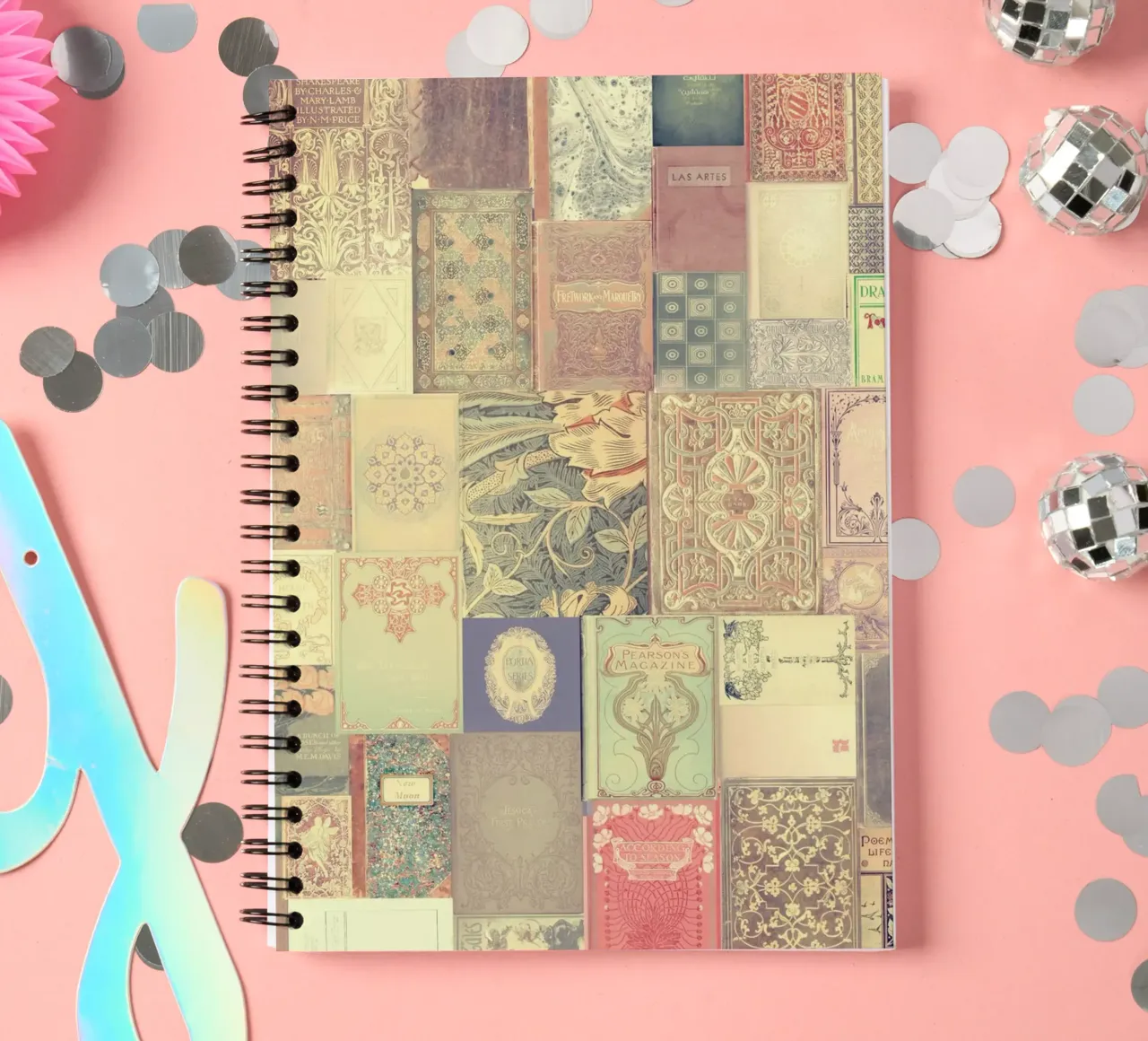 Dream with Books spiral notebook by Eva Nev