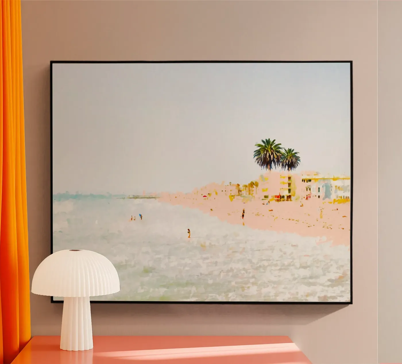 Spiaggia Rosa plexiglass da 83oranges.com