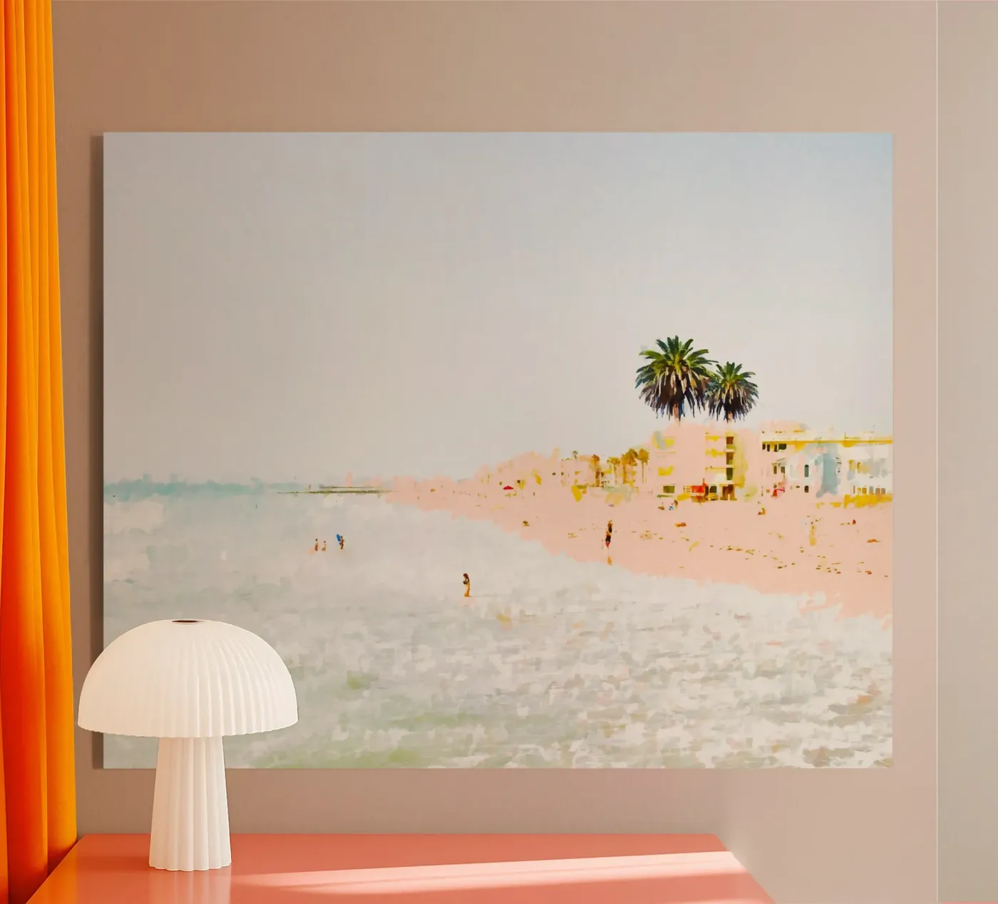 Spiaggia Rosa plexiglass da 83oranges.com