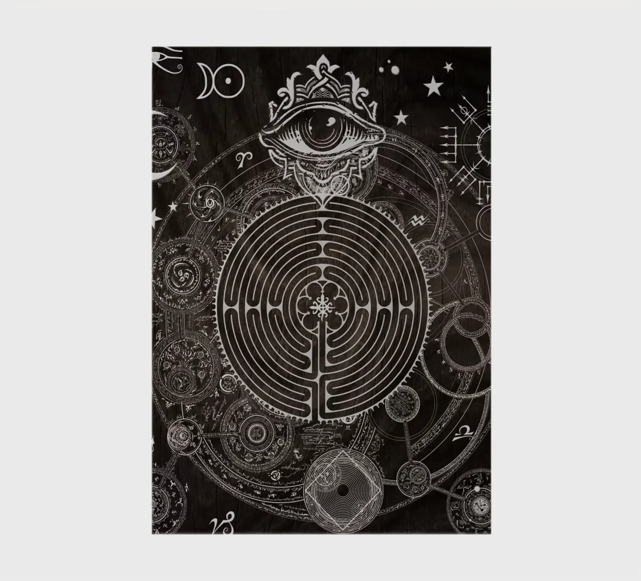 Magic Symbols for a Alchemist Dreamer notebook by Eva Nev