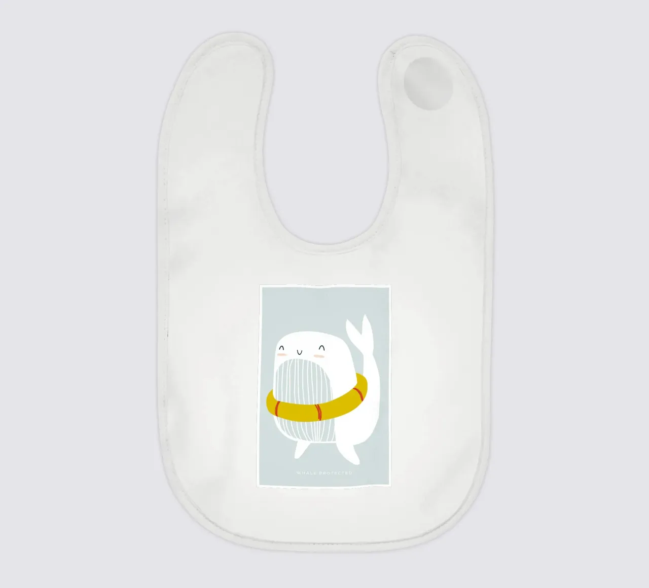 Whale Floatie Babylätzchen von aaron Shop