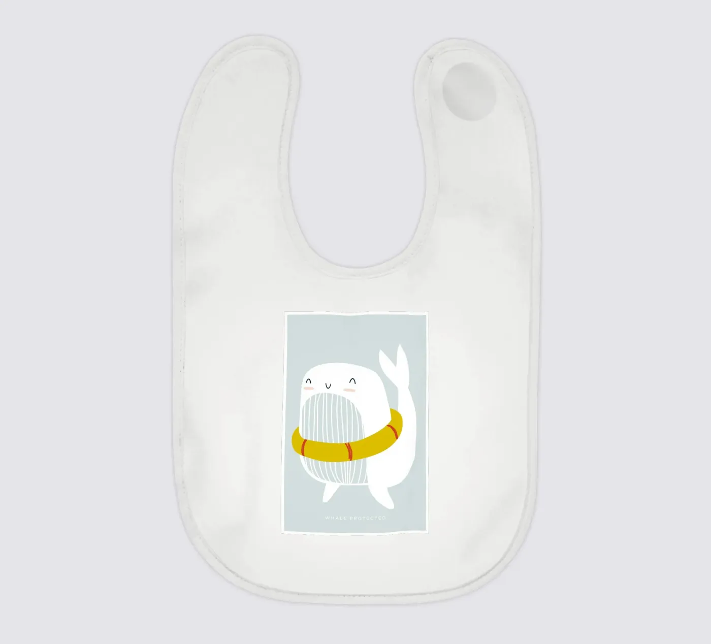 Whale Floatie Babylätzchen von aaron Shop
