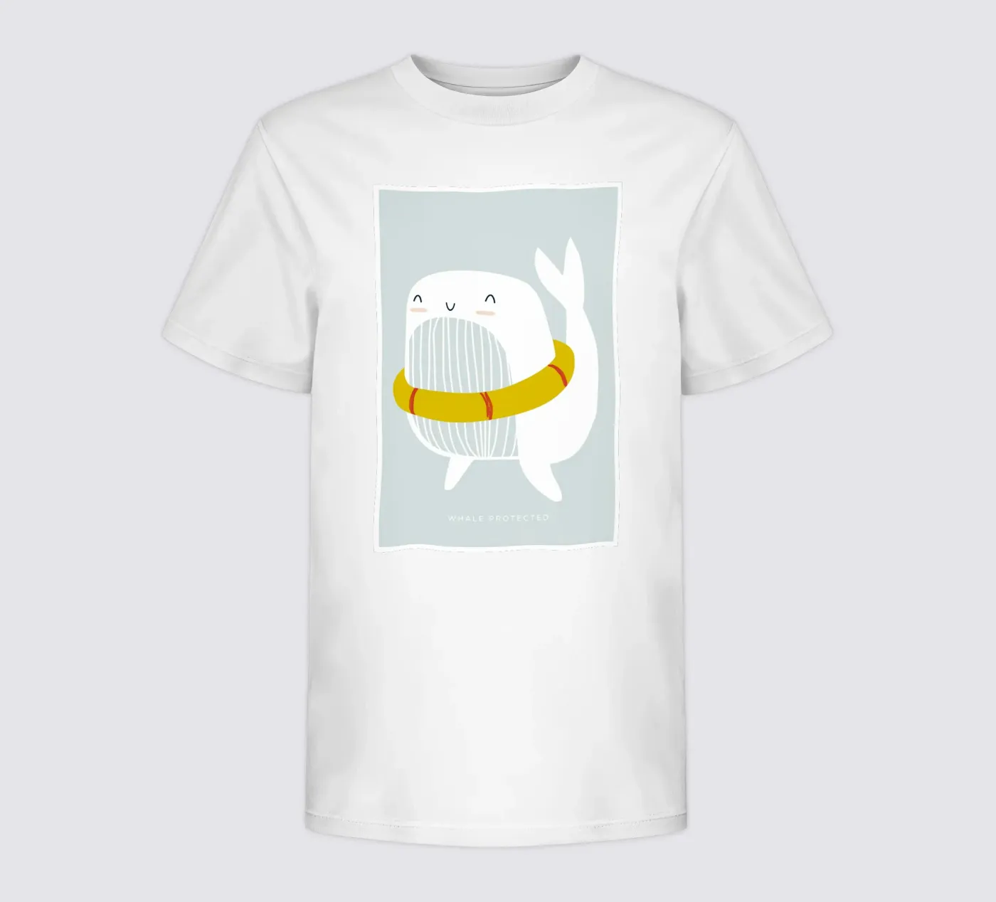 Walvis Floatie kinder t-shirt van aaron Shop