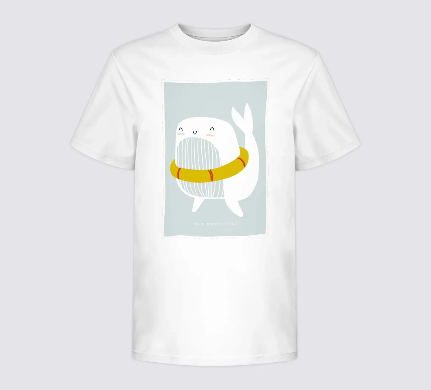 Walvis Floatie kinder t-shirt van aaron Shop