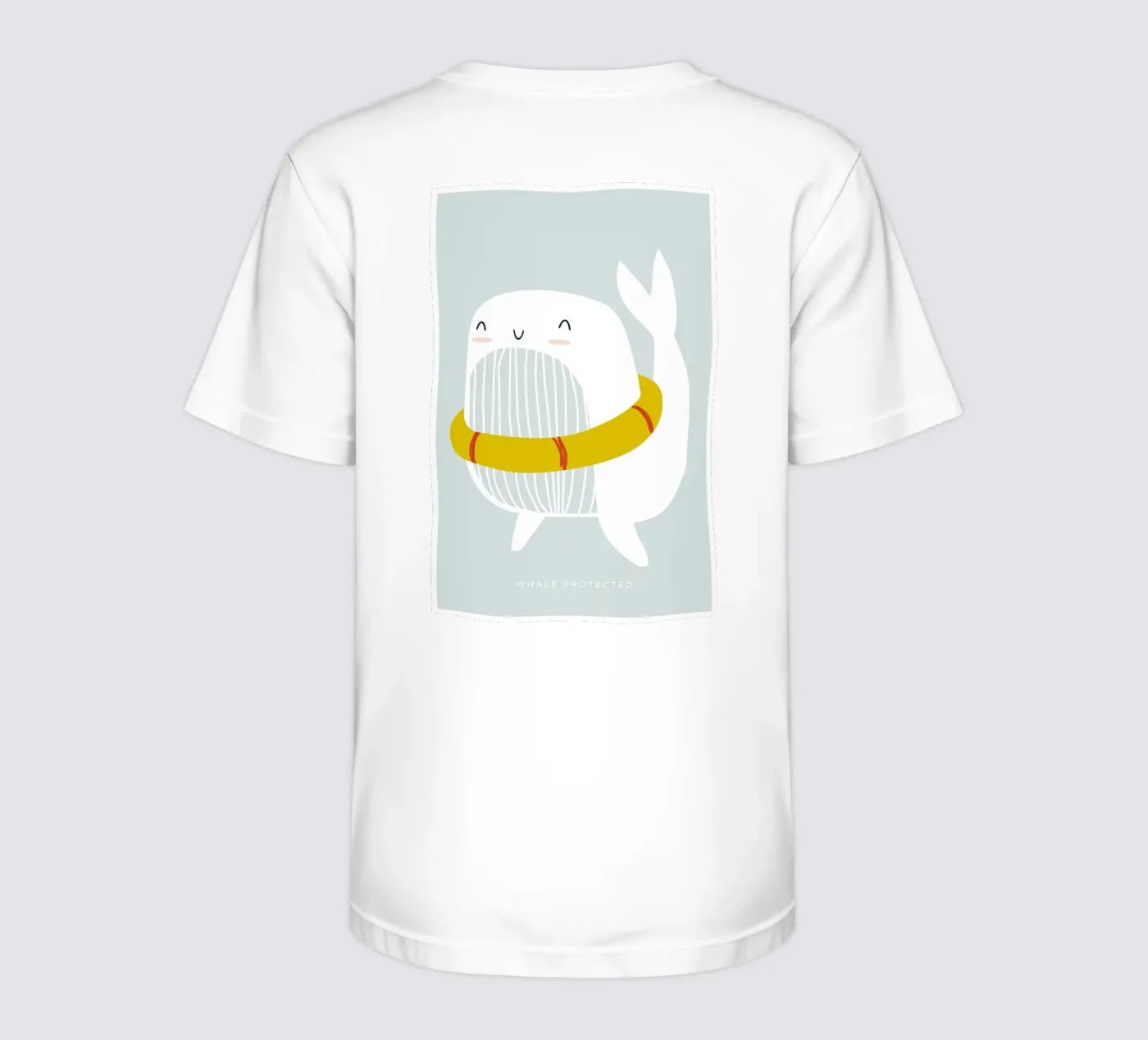 Walvis Floatie kinder t-shirt van aaron Shop