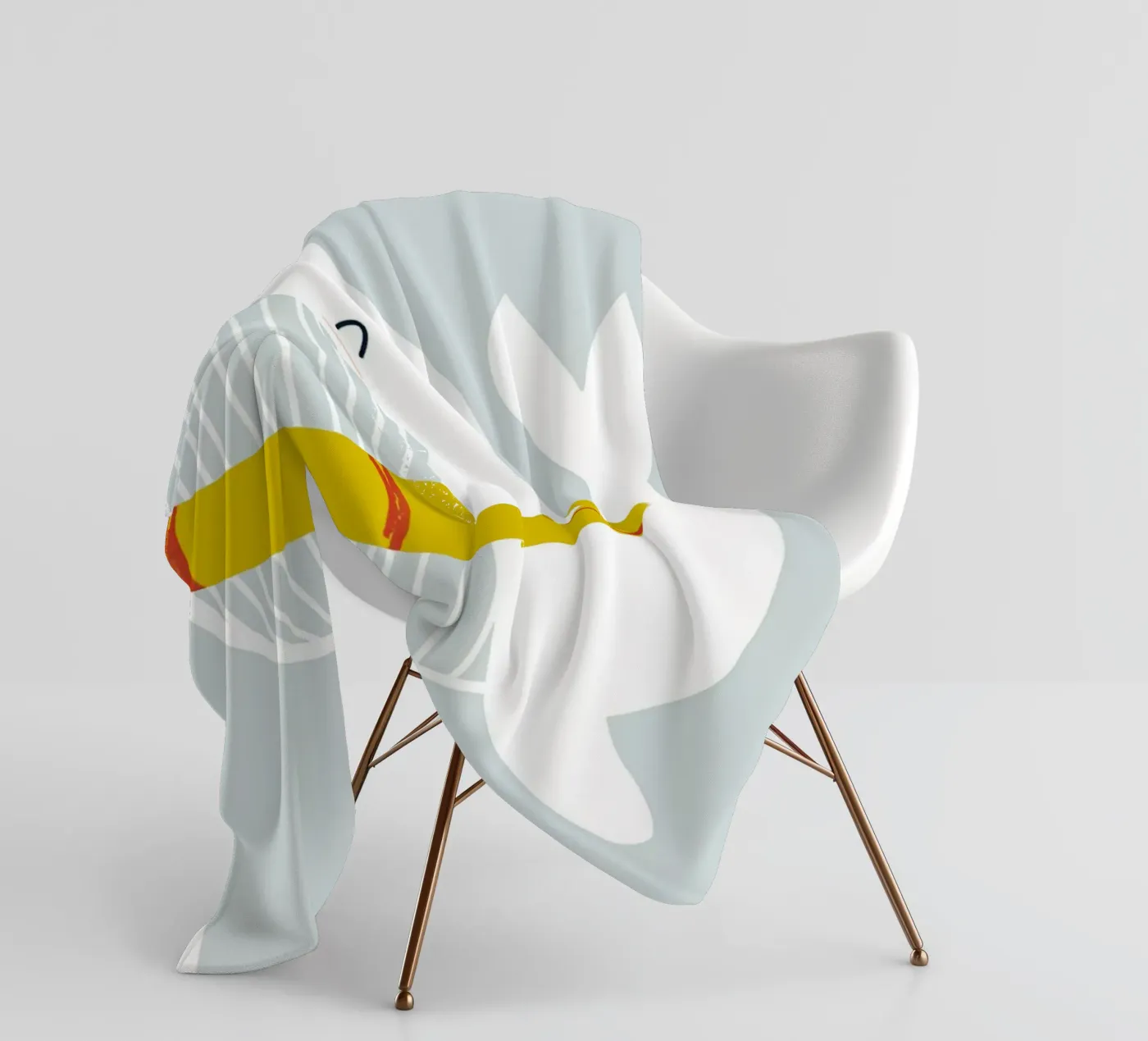 Whale Floatie Fleecedecke von aaron Shop