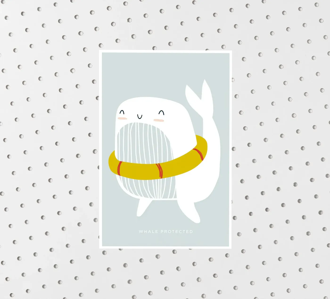 Walvis Floatie sticker van aaron Shop