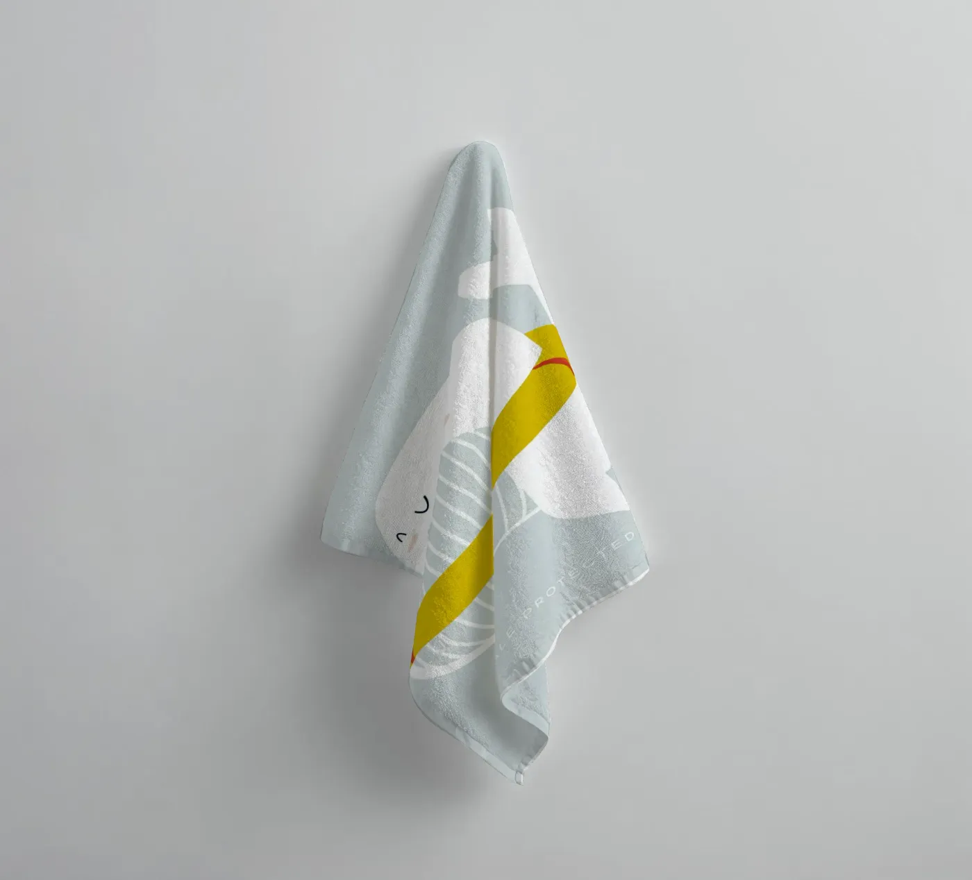 Walvis Floatie badhanddoek van aaron Shop