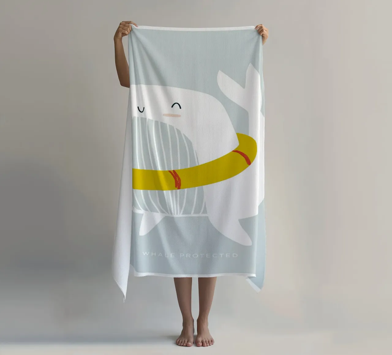 Balena galleggiante telo mare da aaron Shop