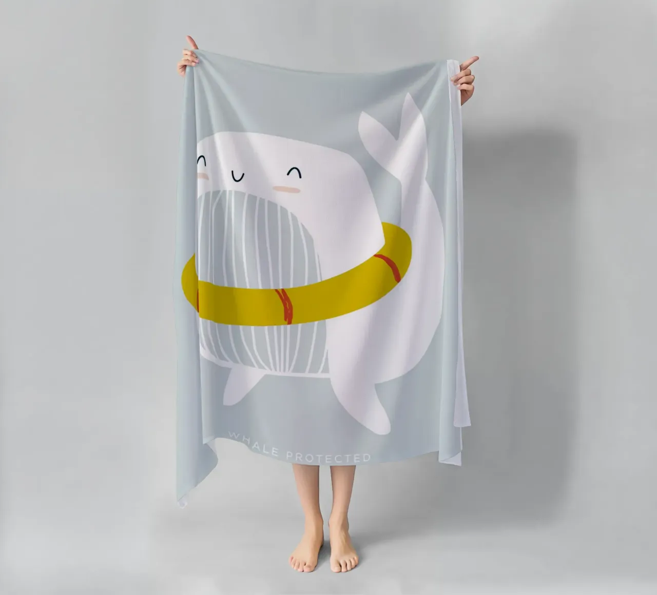 Balena galleggiante telo mare da aaron Shop