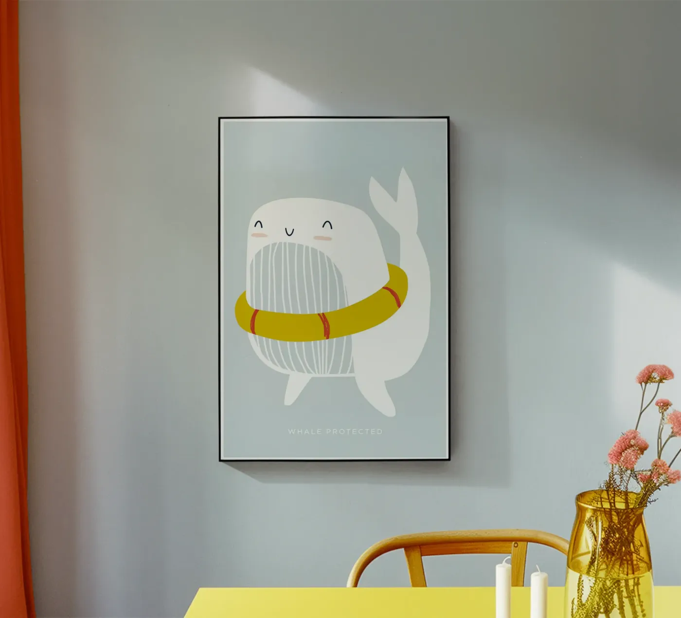 Walvis Floatie acryl van aaron Shop