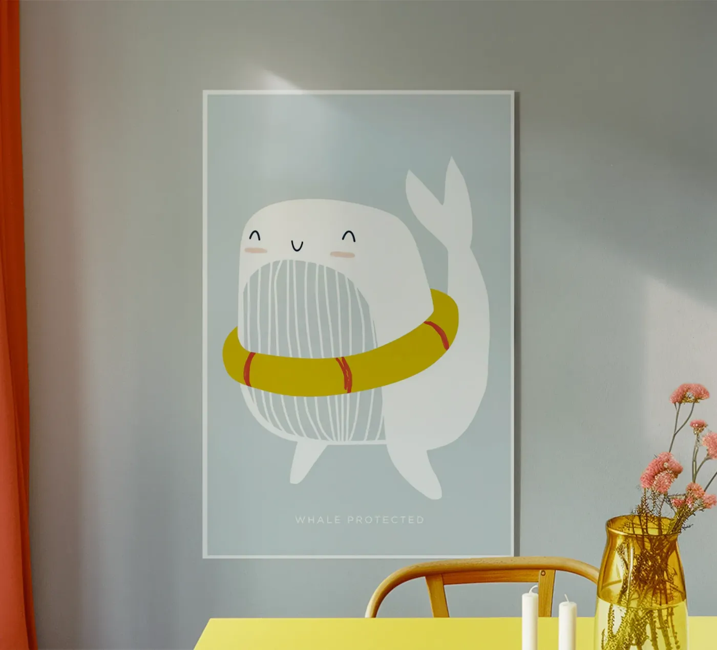 Walvis Floatie acryl van aaron Shop