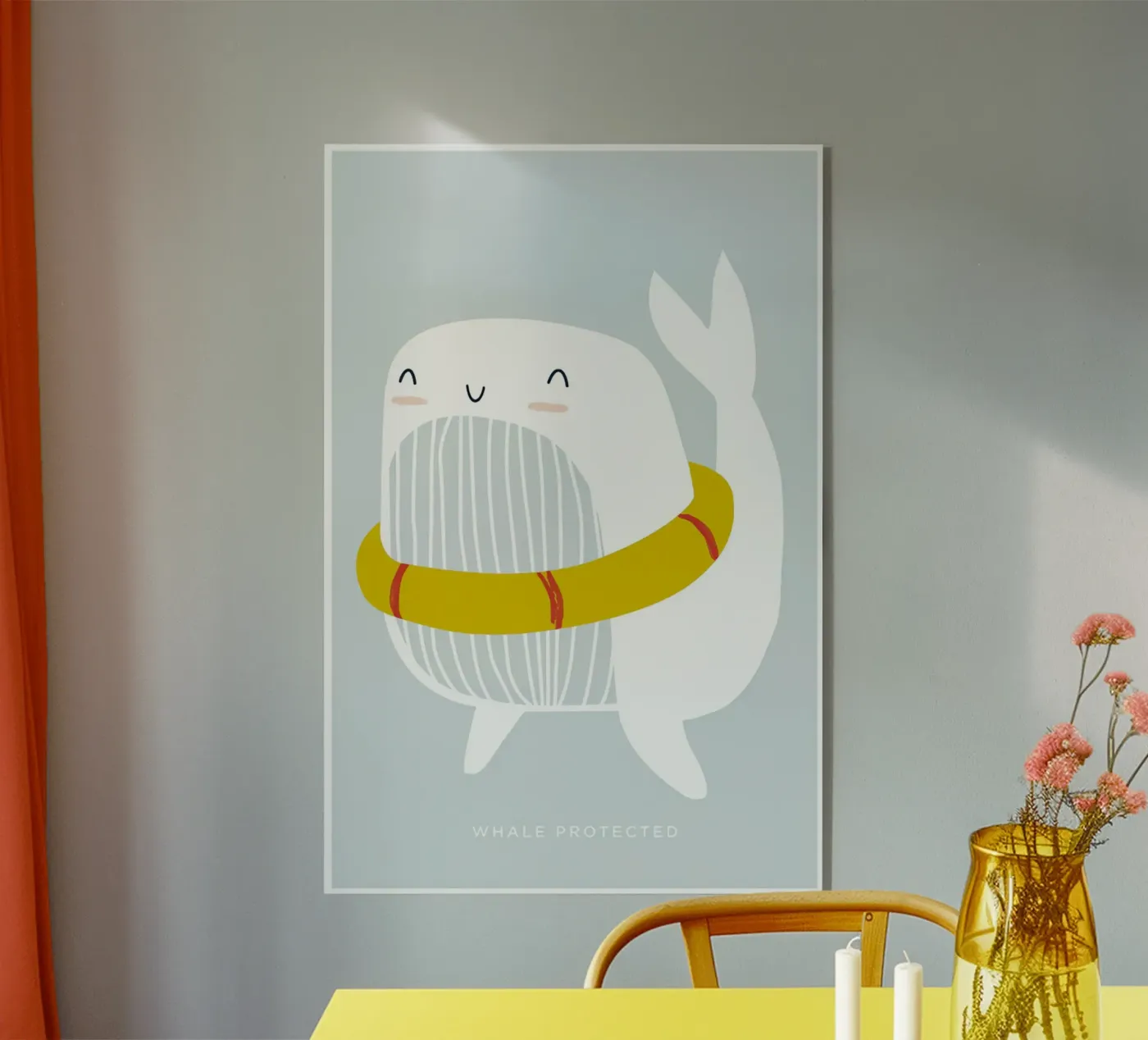 Walvis Floatie acryl van aaron Shop