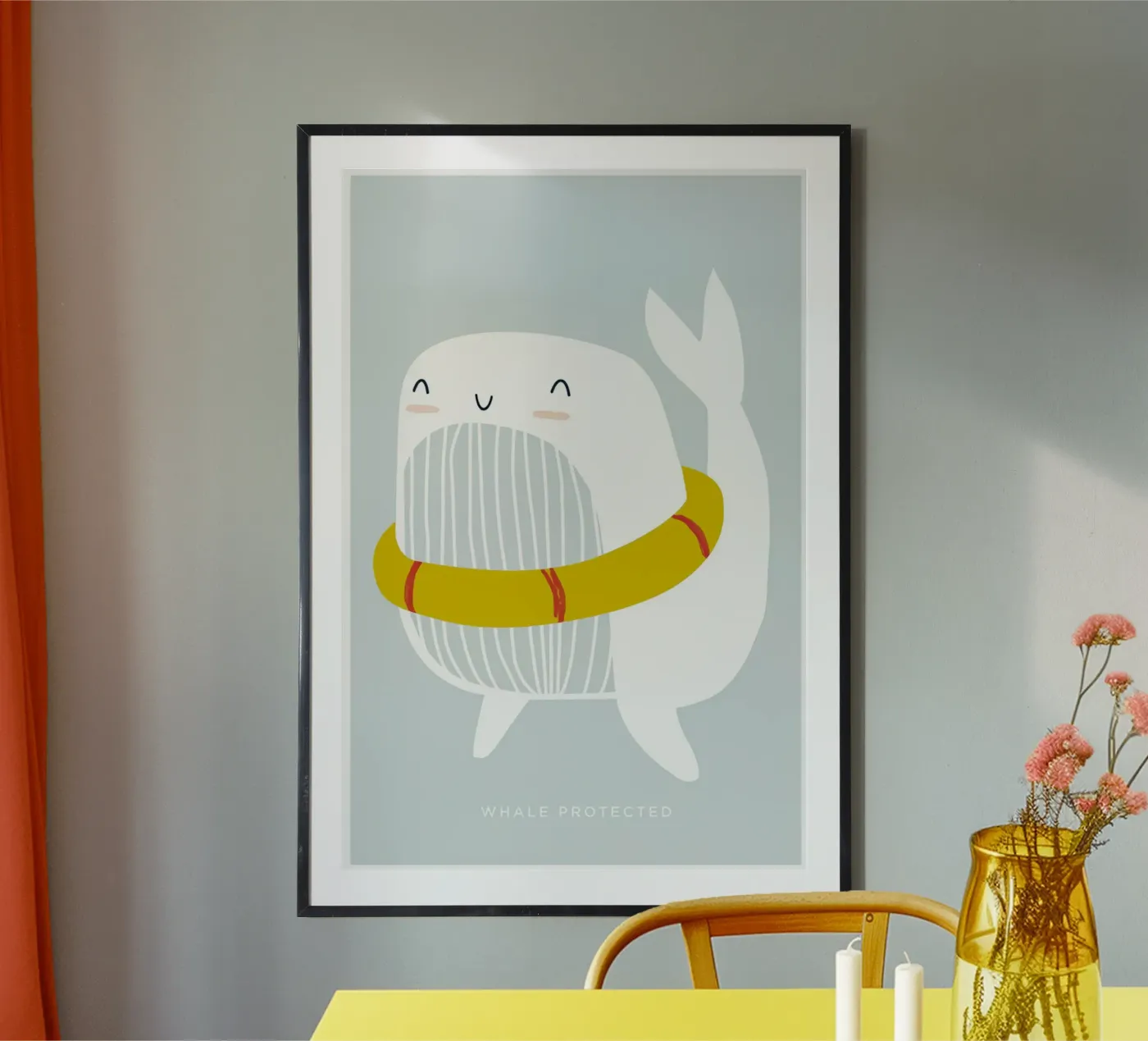 Whale Floatie poster de aaron Shop