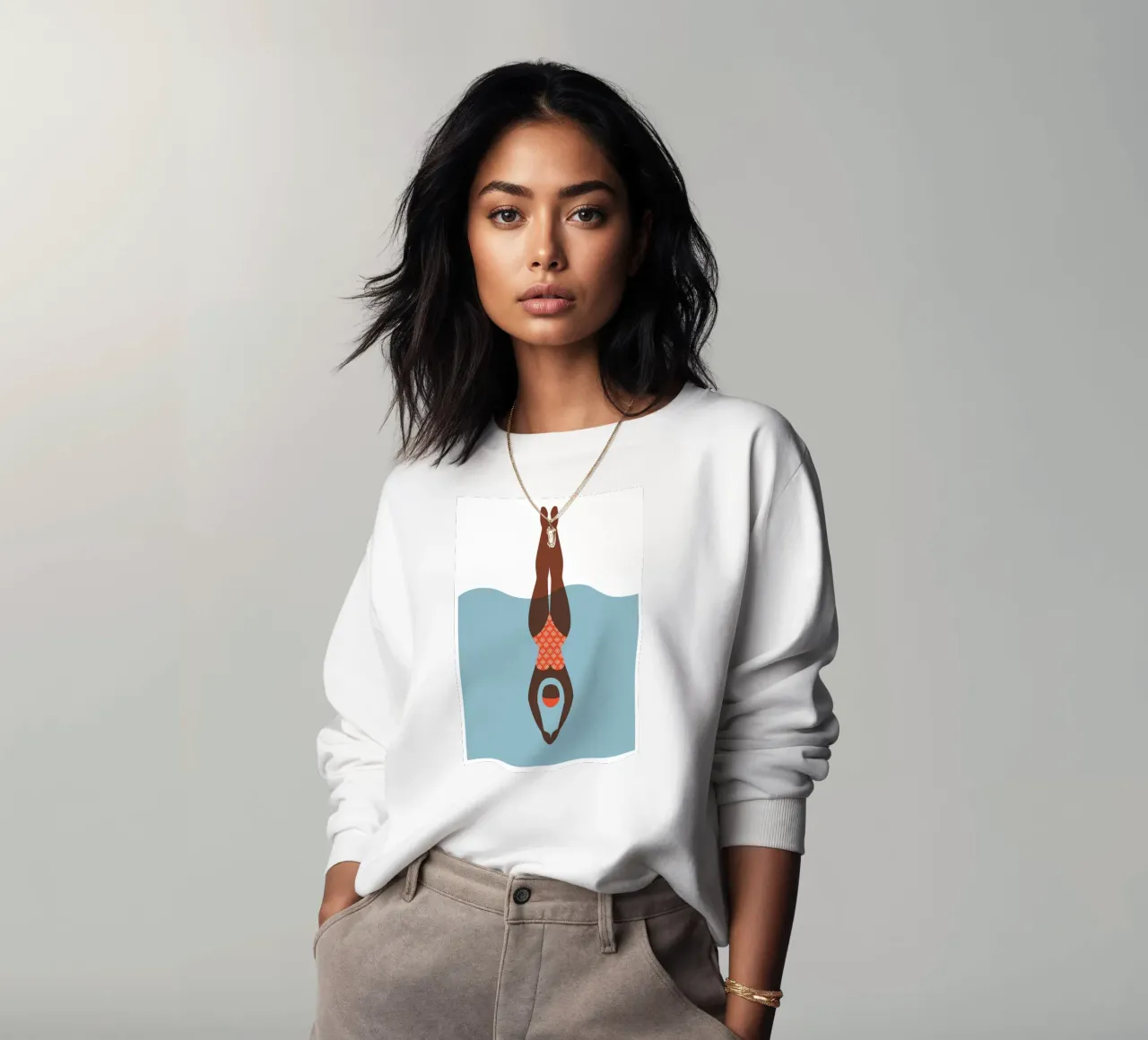 Immergersi felpa da aaron Shop