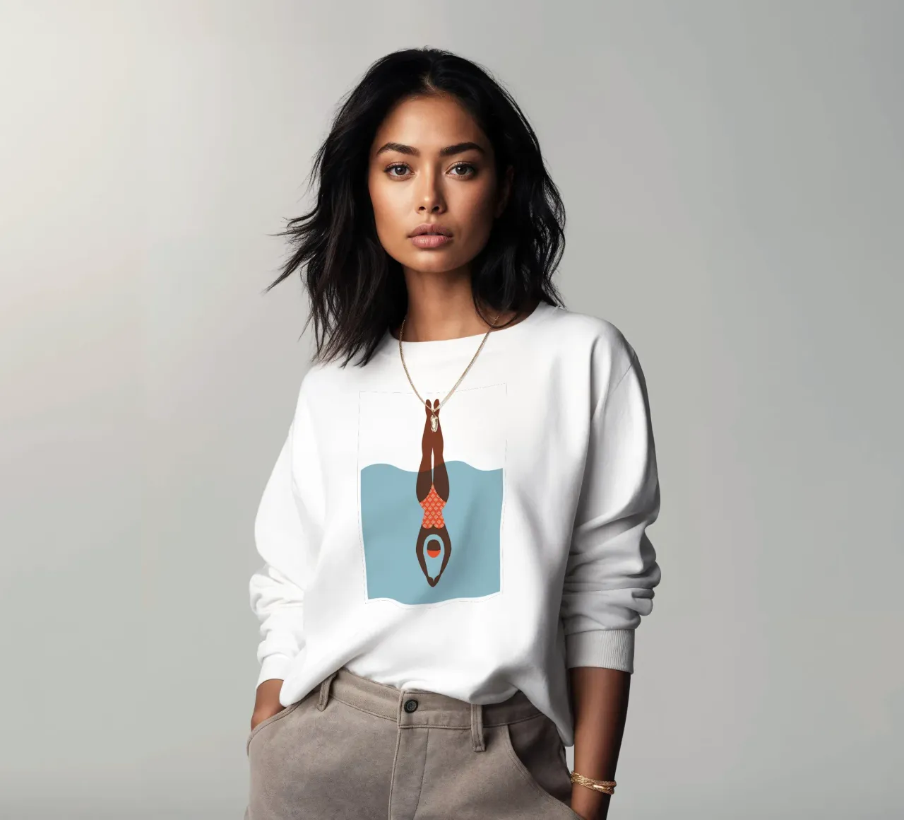 Immergersi felpa da aaron Shop